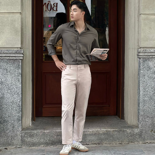 Outfit công sở: cách mặc sơ mi không bị “nhàm”