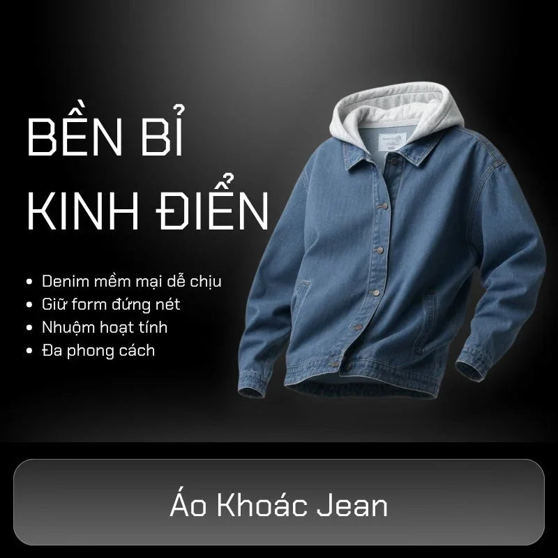 Áo Khoác Jean - YaMe.vn