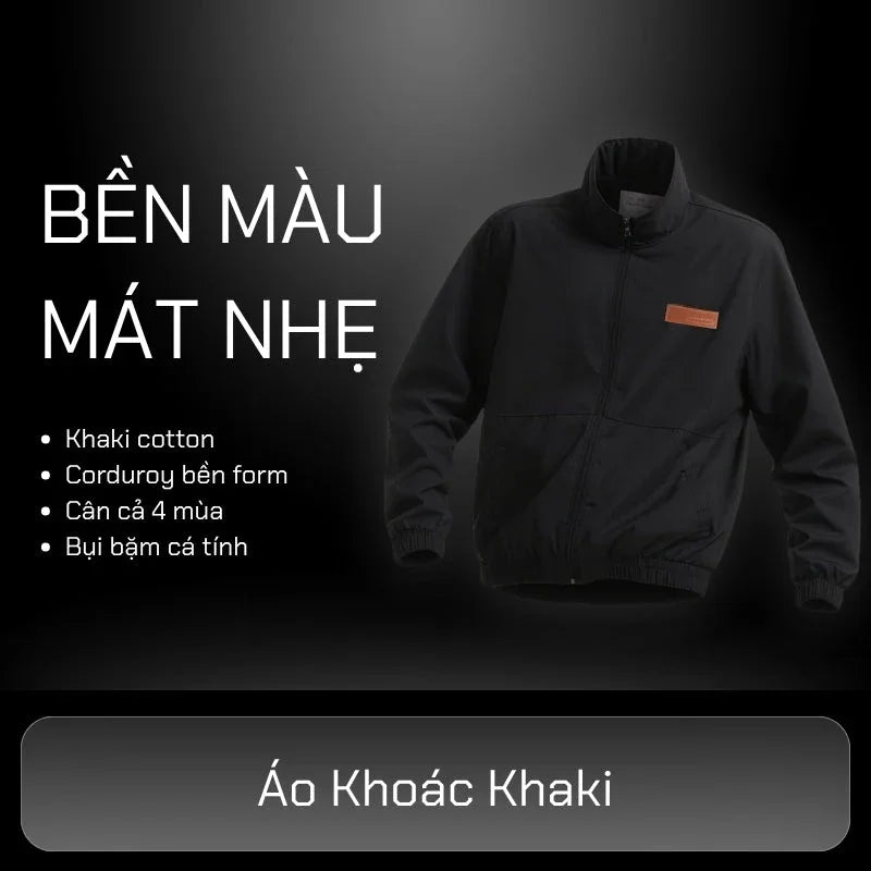 Áo Khoác Kaki - YaMe.vn