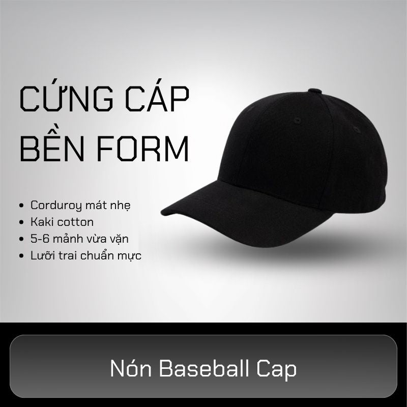 Nón Baseball Cap - YaMe.vn