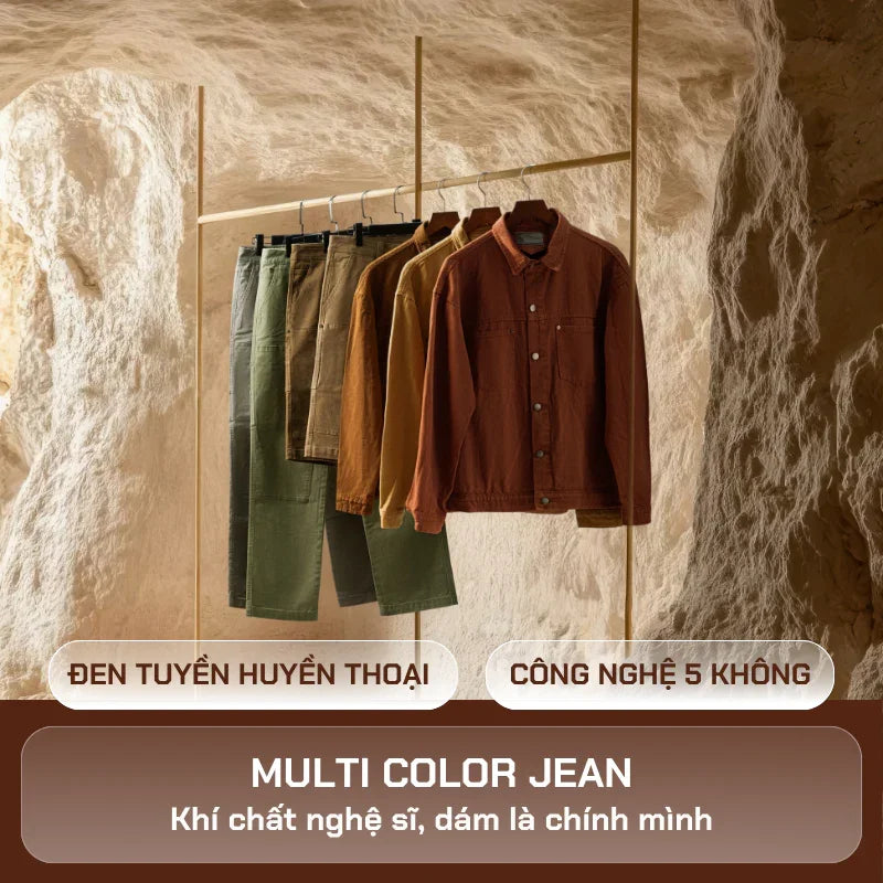 Bộ sưu tập Multi Color Jean - YaMe.vn