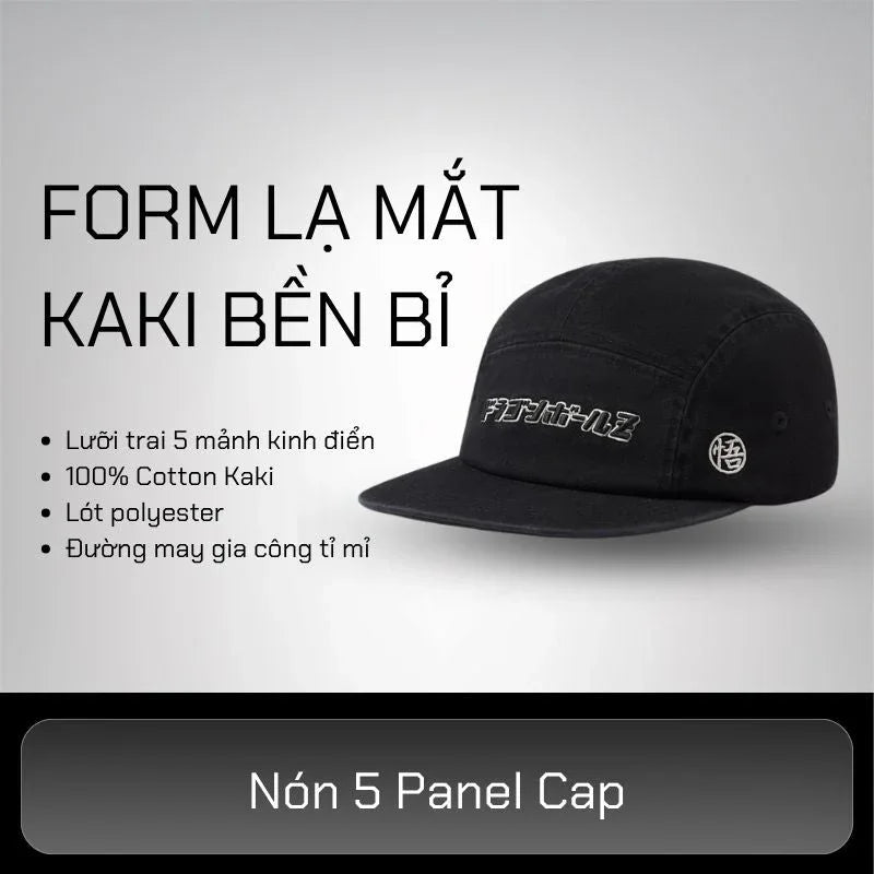 Nón 5 Panel Cap - YaMe.vn