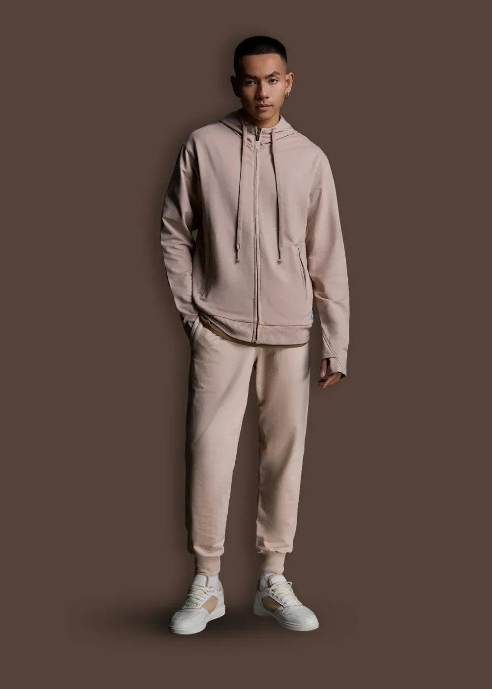 Quần Jogger Mềm Mịn Mát The Minimalist 003Nâu - YaMe.vn