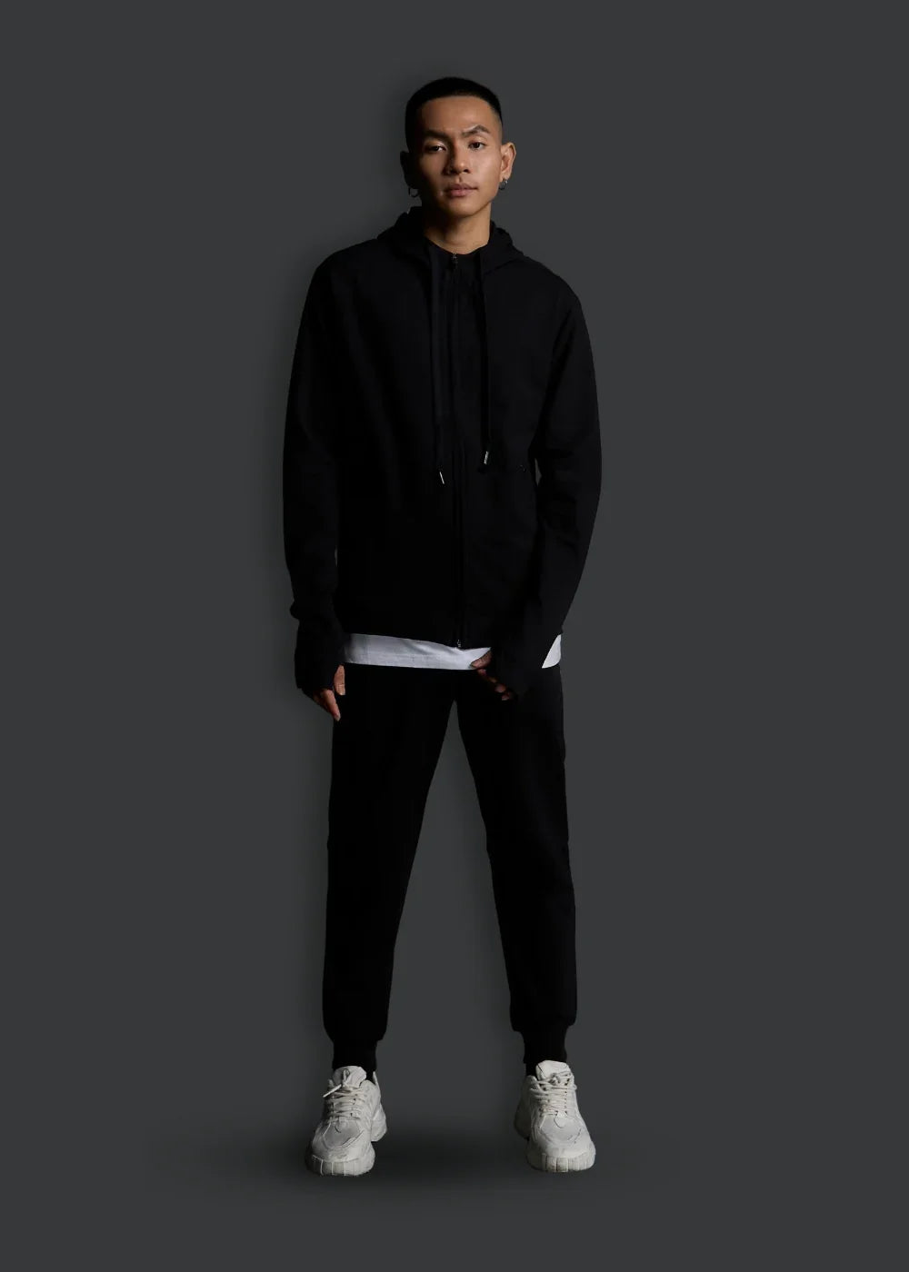 Quần Jogger Mềm Mịn Mát The Minimalist 003 Đen - YaMe.vn