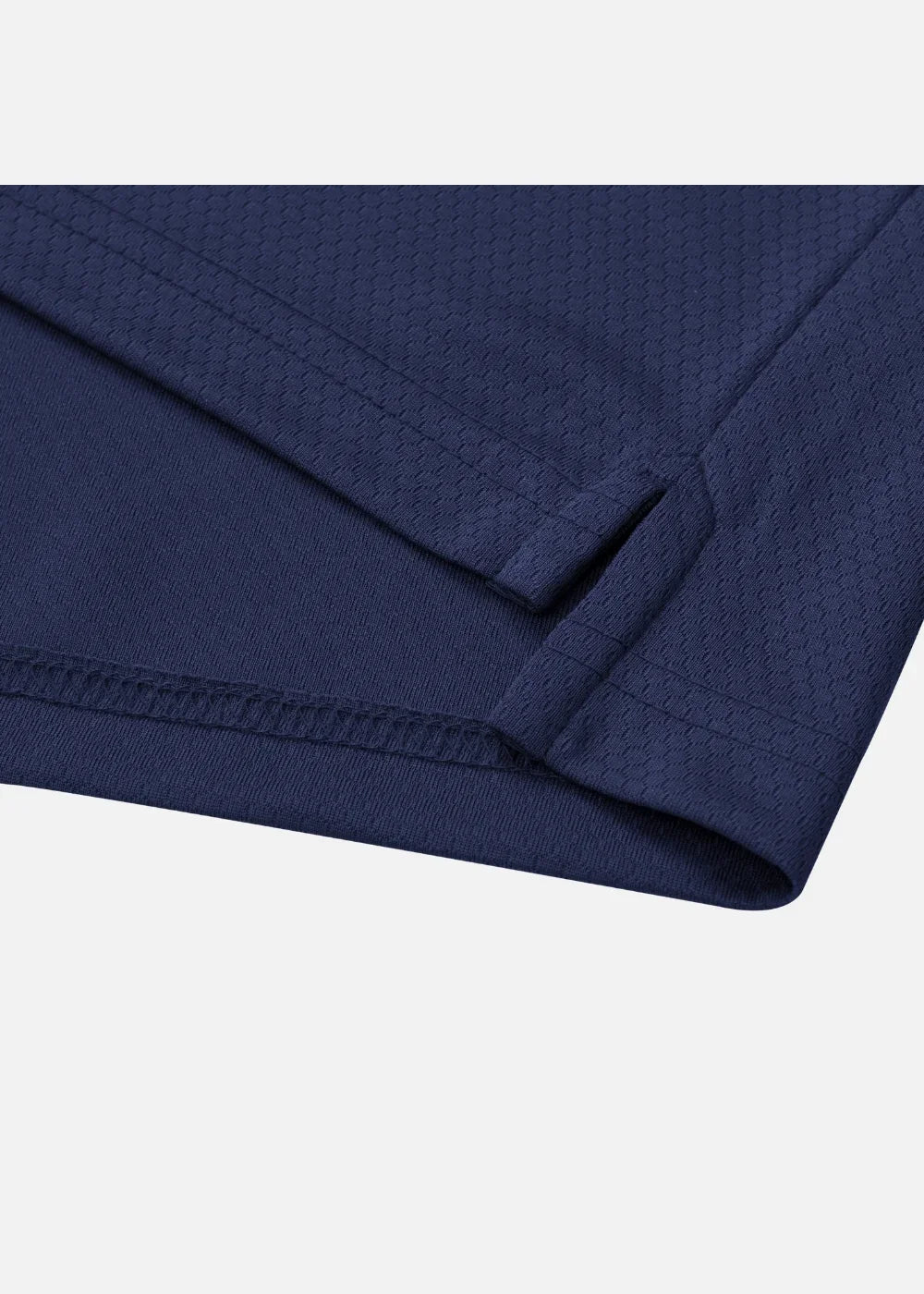 Áo Thun 3 Lỗ Vải Hexagon "Biết Thở" Beginner 03 Xanh Dương Đậm - YaMe.vn