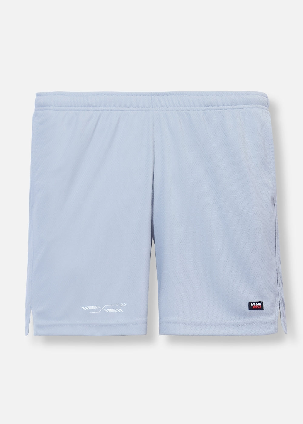 Quần Short Thun 7 Inch Vải Hexagon Thoáng Khí Beginner 05 Xám
