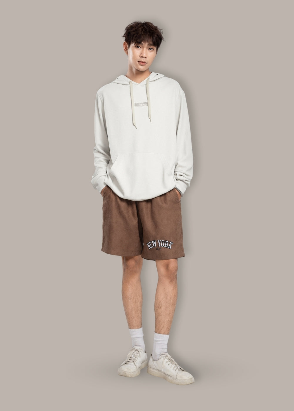 Áo Khoác Hoodie Waffle Thoáng Khí Seventy Seven 39 Be