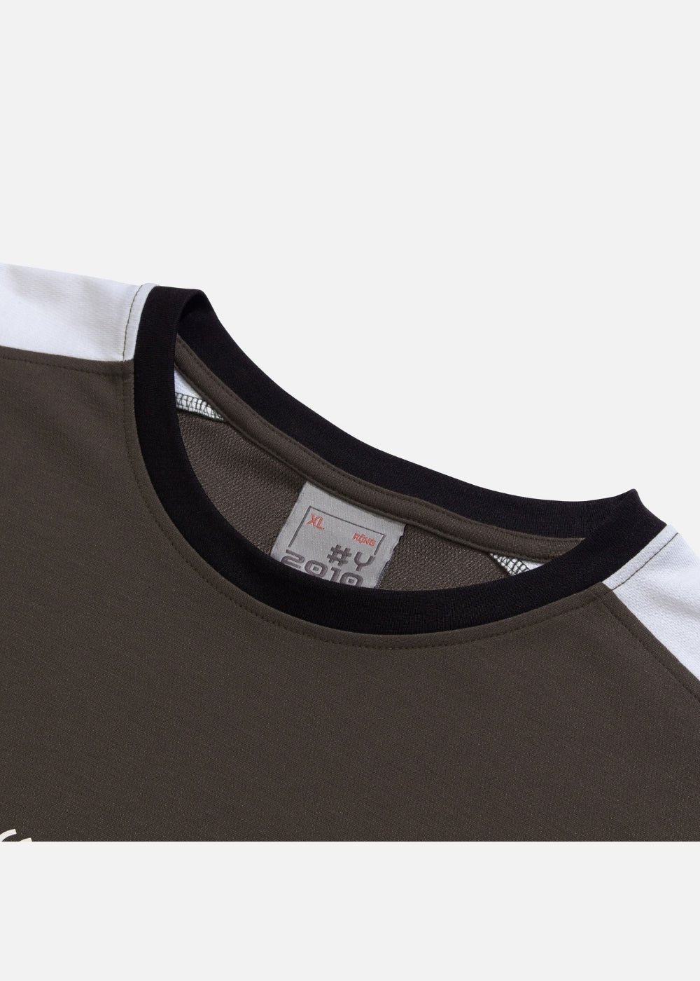 Áo Thun Tay Dài Cotton Phối Màu Seventy Seven 16 Nâu Đậm