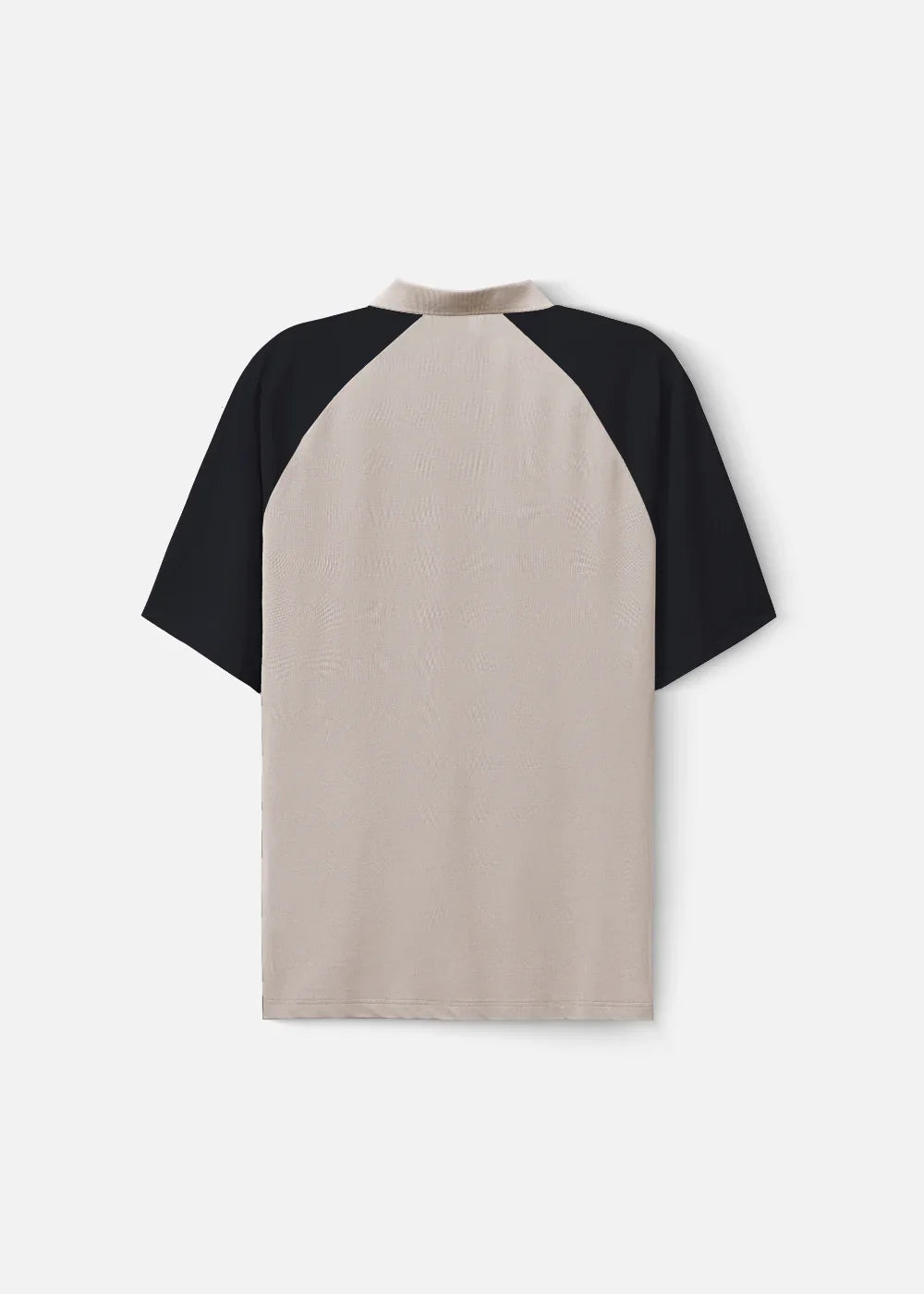 Áo Polo Cổ Khóa Kéo Vải Pique Thoáng Khí Seventy Seven 18 Be Đen - YaMe.vn