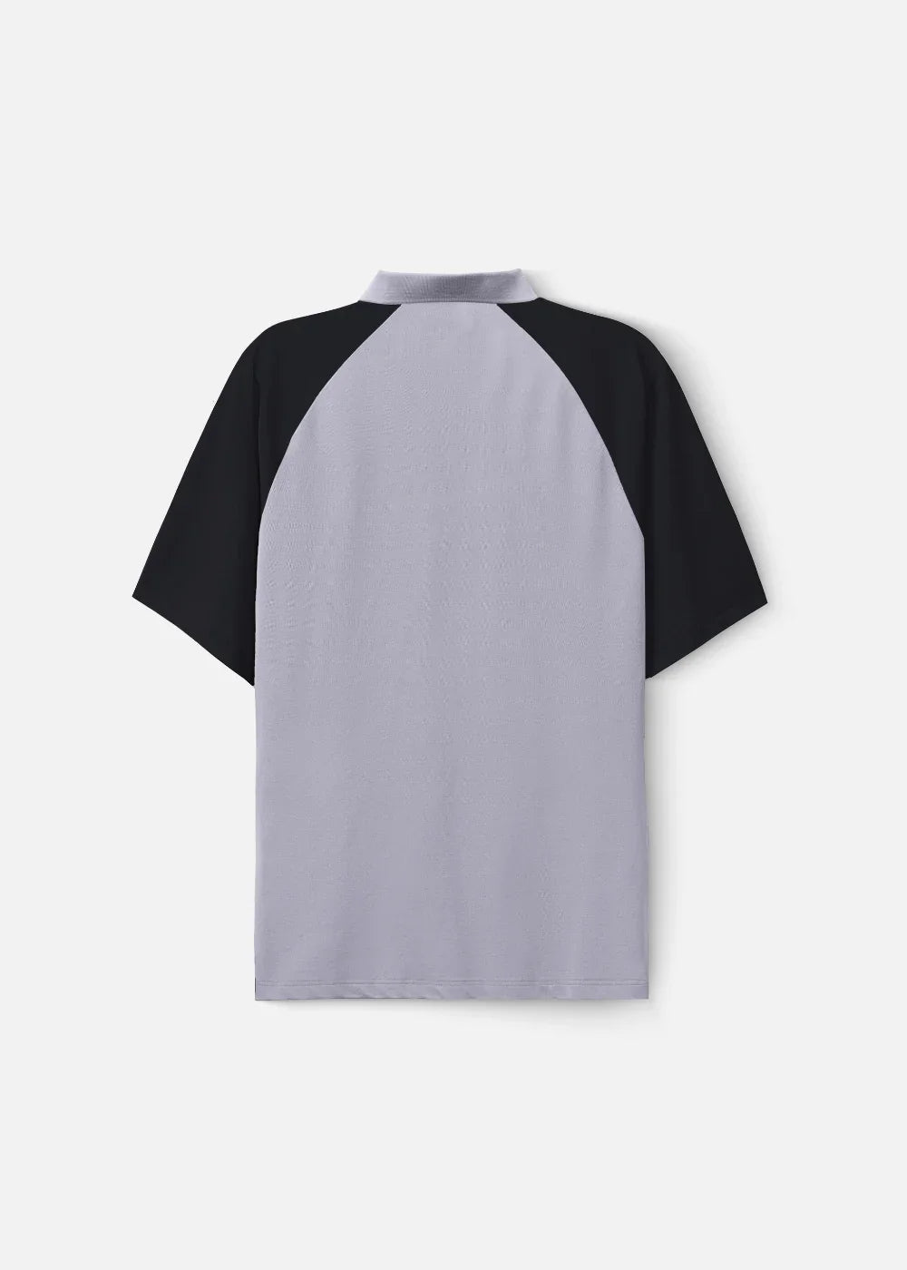 Áo Polo Cổ Khóa Kéo Vải Pique Thoáng Khí Seventy Seven 18 Xám Đen - YaMe.vn