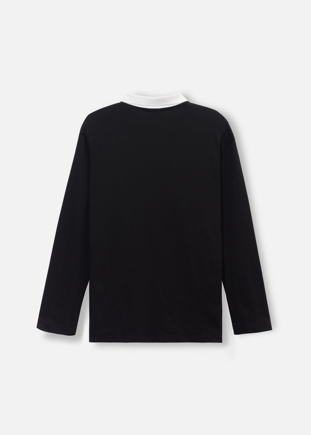 Áo Polo Tay Dài Seventy Seven 20 Đen