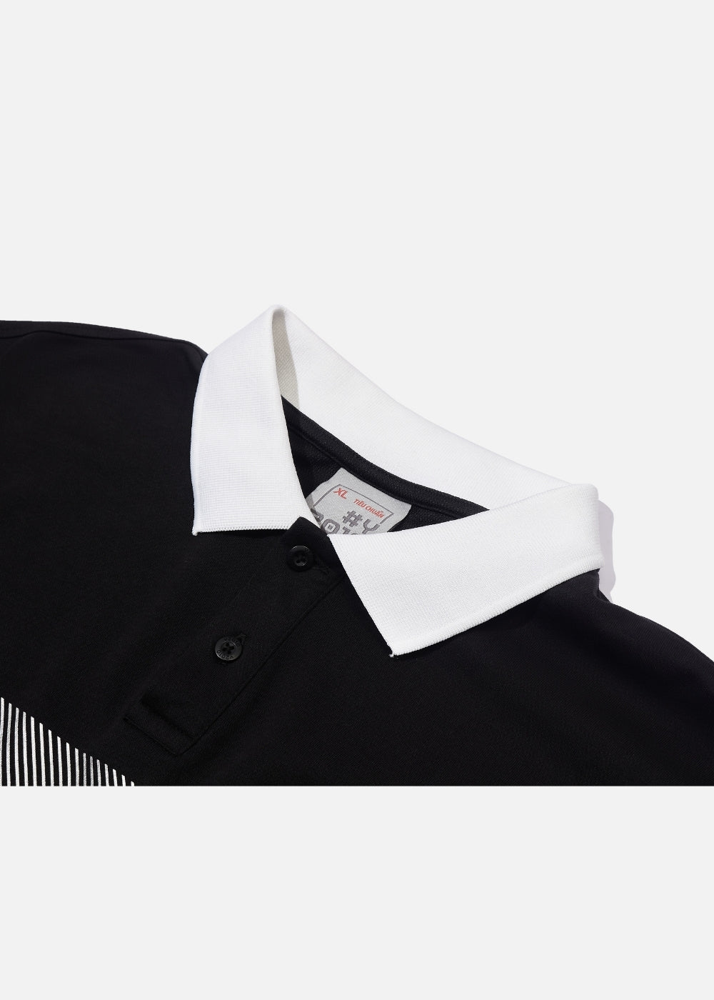 Áo Polo Tay Dài Seventy Seven 20 Đen