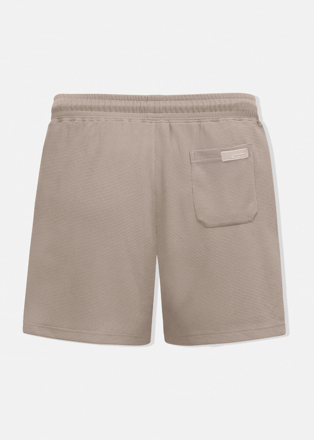 Quần Short Nam Thun Waffle 7 Inch Thoáng Khí Seventy Seven 30 Nâu