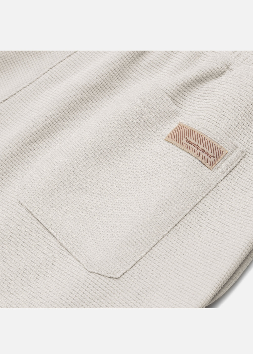 Quần Short Nam Thun Waffle 7 Inch Thoáng Khí Seventy Seven 30 Be