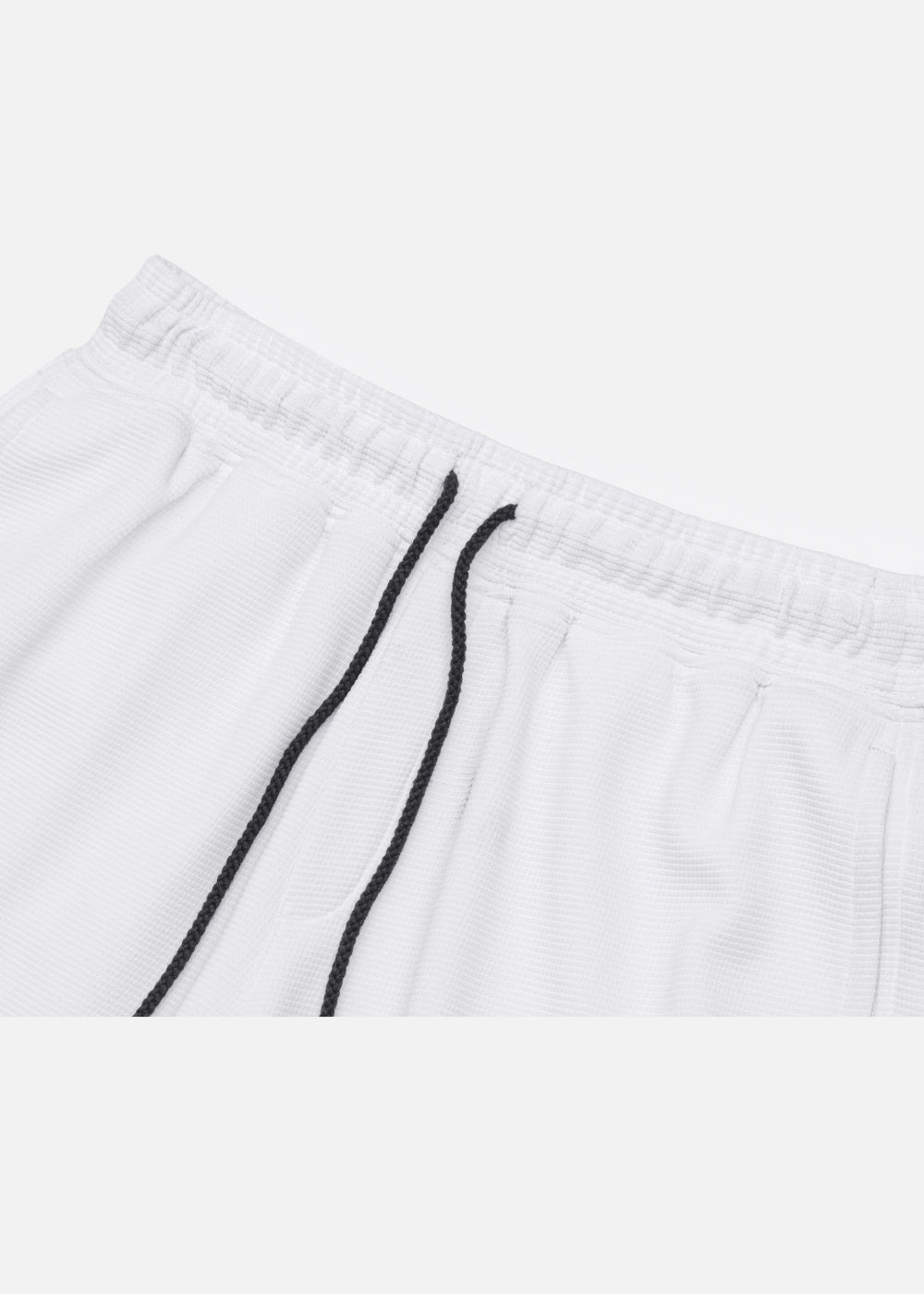 Quần Short Nam Thun Waffle 7 Inch Thoáng Khí Seventy Seven 30 Trắng