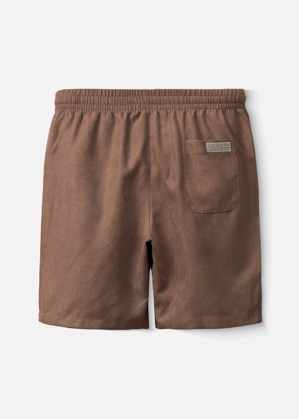 Quần Short Nam Corduroy Lưng Thun Seventy Seven 32 Nâu