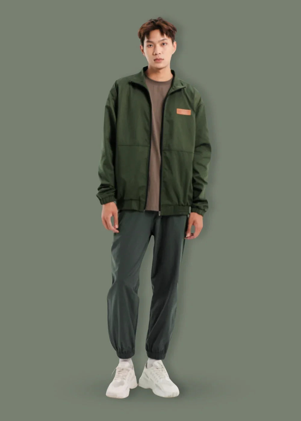 Quần Jogger Dù Nhẹ Nhanh Khô Seventy Seven 34 Xanh Lá Đậm - YaMe.vn