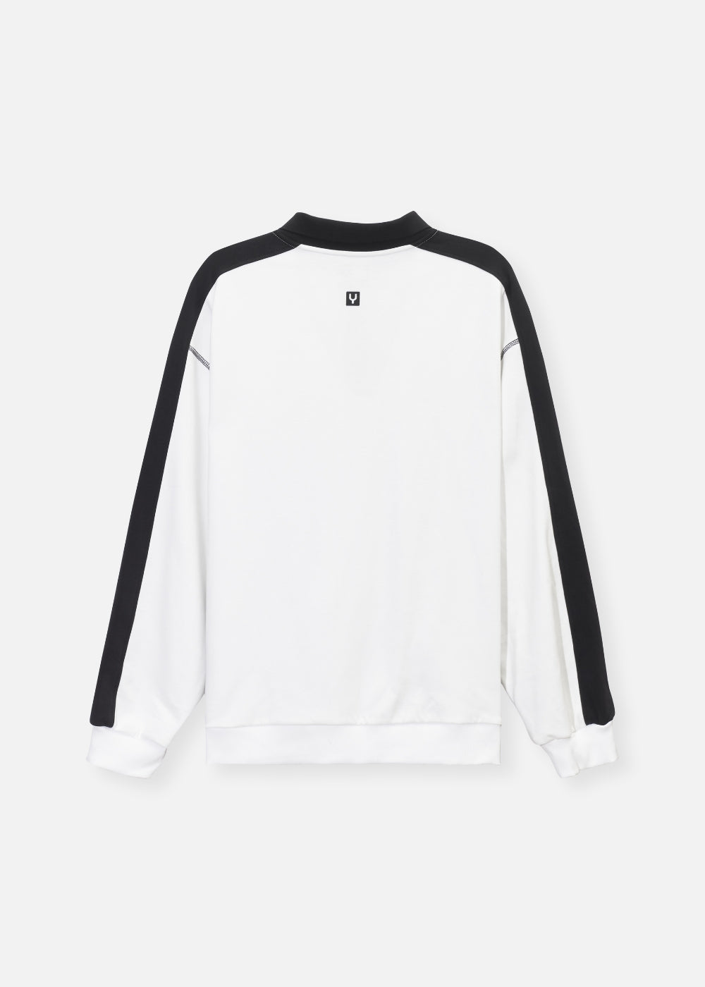 Áo Polo Sweater Cotton Phối Màu No Style M37 Trắng