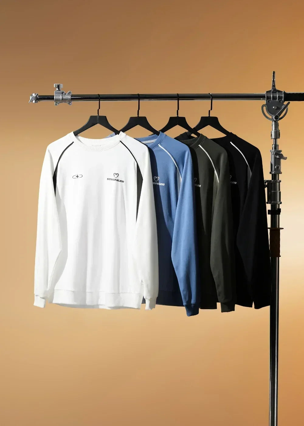 Áo Thun Sweater Raglan No Style M16 Đen - YaMe.vn