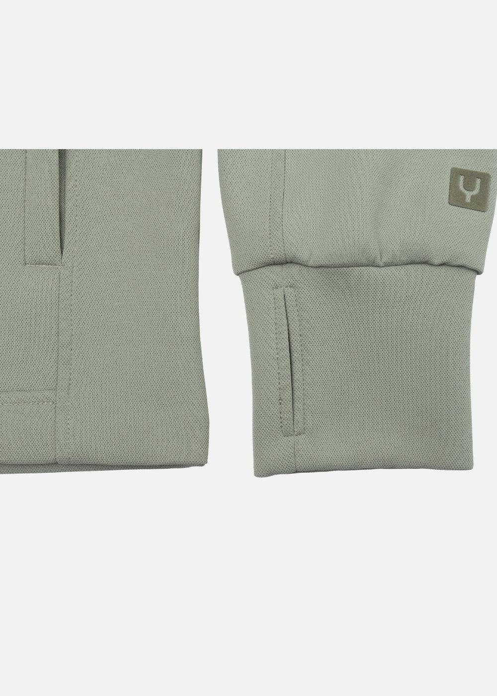 Áo Khoác Thun Nam Chống Nắng Vải Pique No Style M55 Xanh Lá Đậm - YaMe.vn