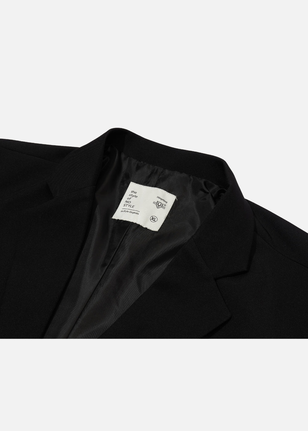 Áo Khoác Blazer Dáng Rộng No Style M67 Đen