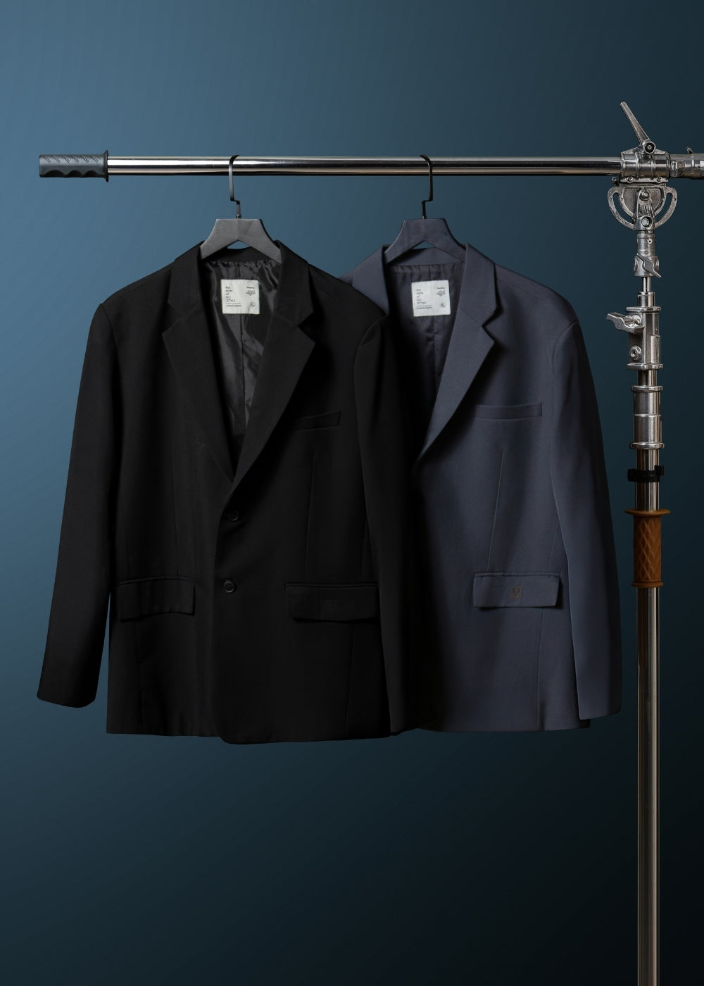 Áo Khoác Blazer Dáng Rộng No Style M67 Đen