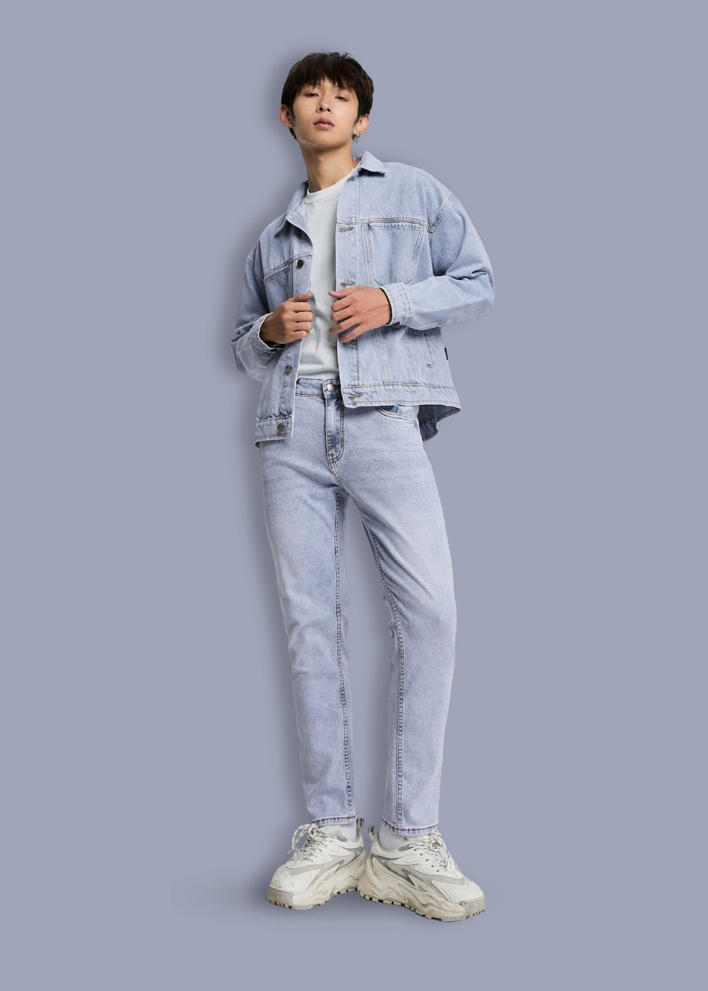 Áo Khoác Jeans Classic Bền The Original 36 Xanh Nhạt