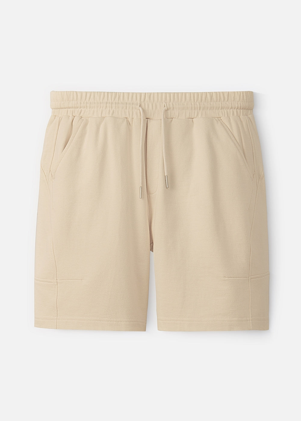 Quần Short Thun Mềm Mại 7 Inch No Style M89 Be