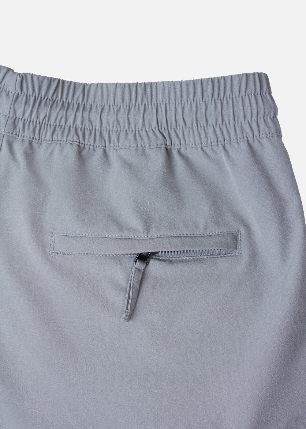 Quần Short Dù Co Giãn 7 Inch No Style M86 Xám - YaMe.vn