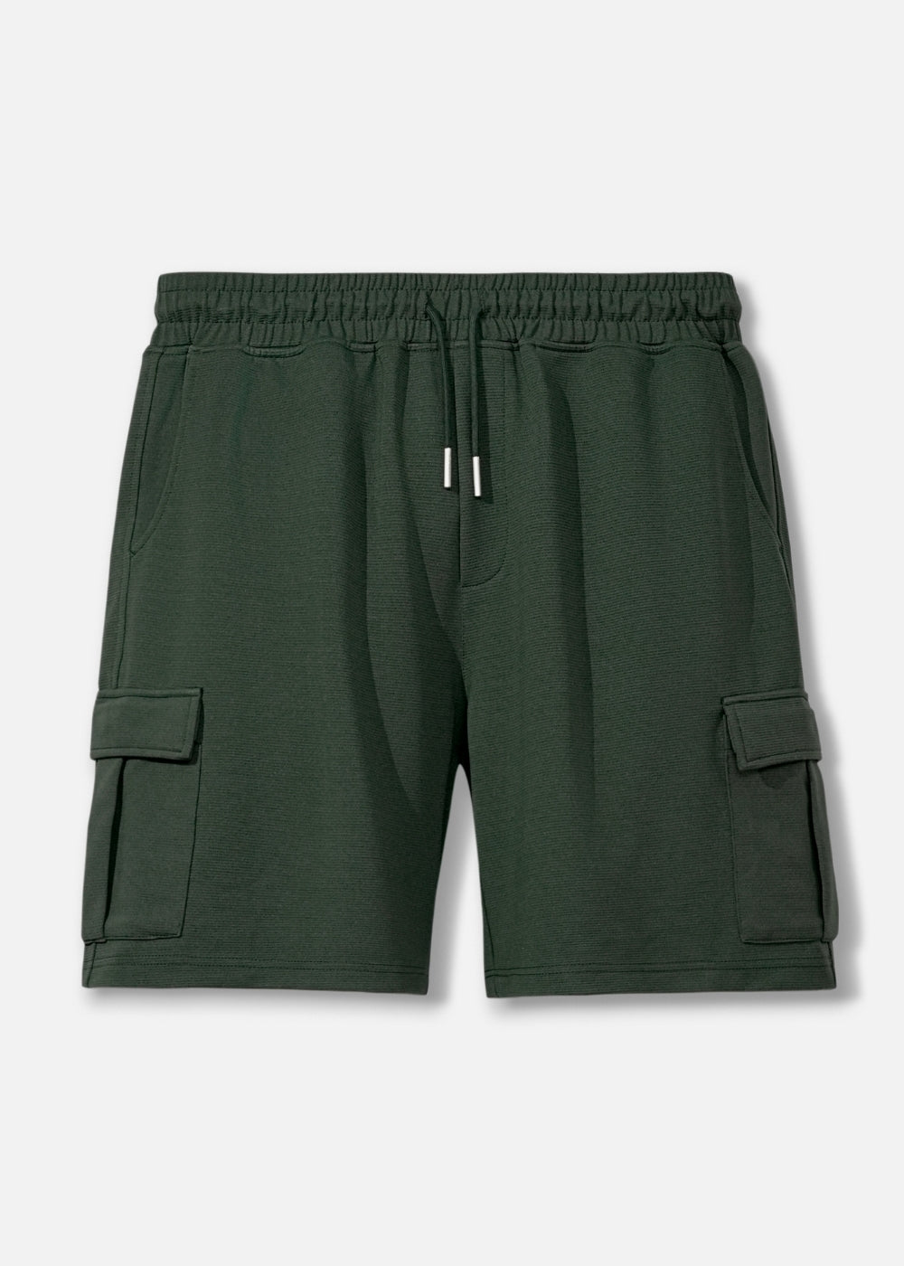 Quần Short Thun Ribbing 7 Inch No Style M85 Xanh Ve Chai