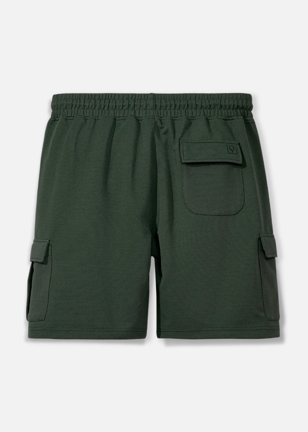 Quần Short Thun Ribbing 7 Inch No Style M85 Xanh Ve Chai