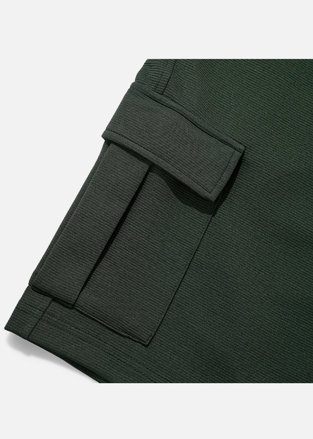 Quần Short Thun Ribbing 7 Inch No Style M85 Xanh Ve Chai