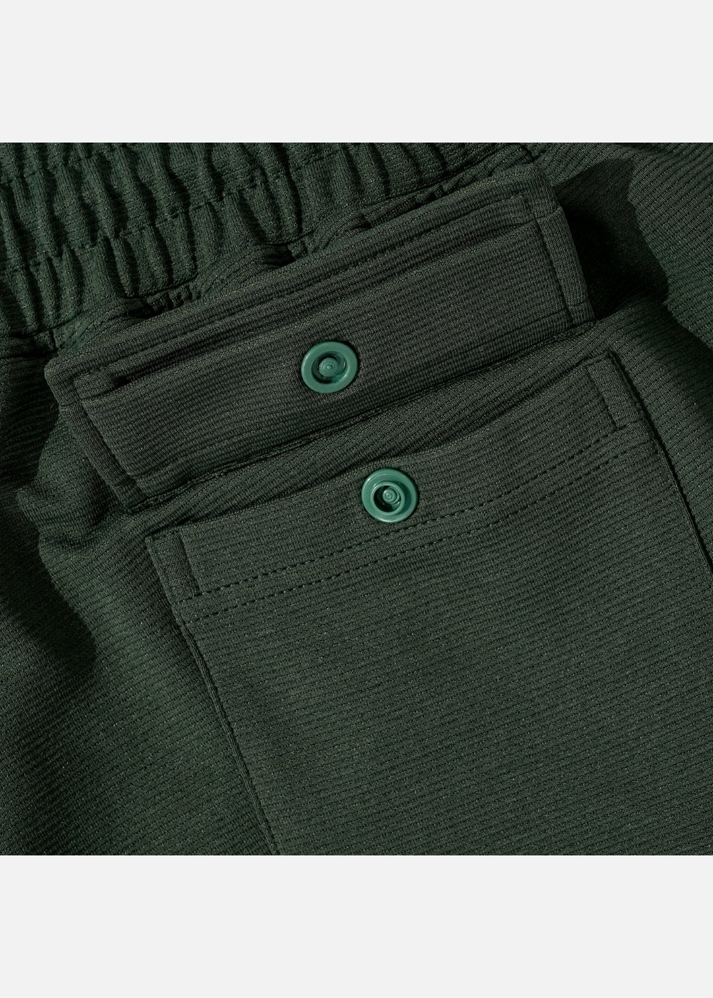 Quần Short Thun Ribbing 7 Inch No Style M85 Xanh Ve Chai