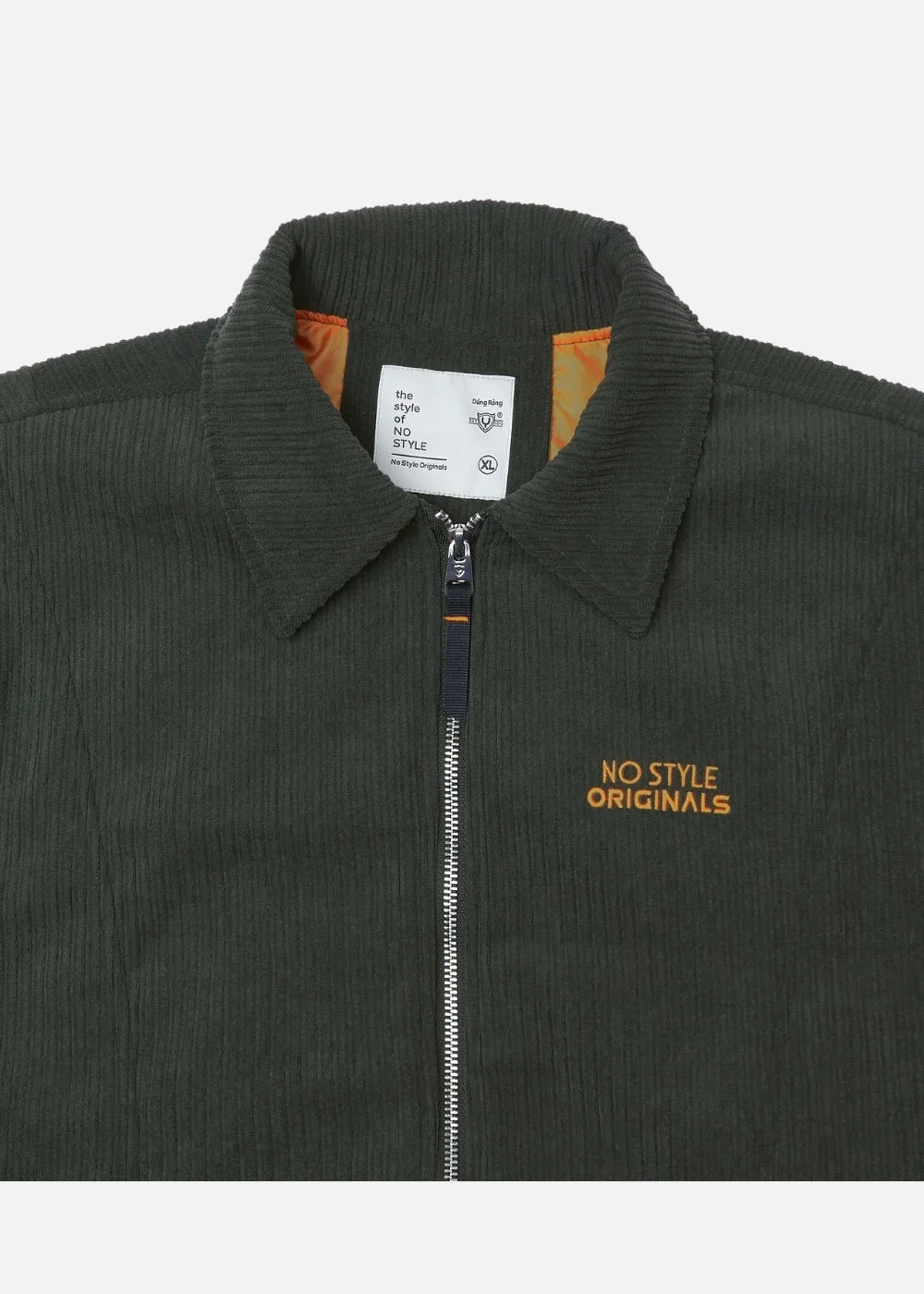 Áo Khoác Harrington Nhung Corduroy No Style M66 Xanh Lá Đậm - YaMe.vn