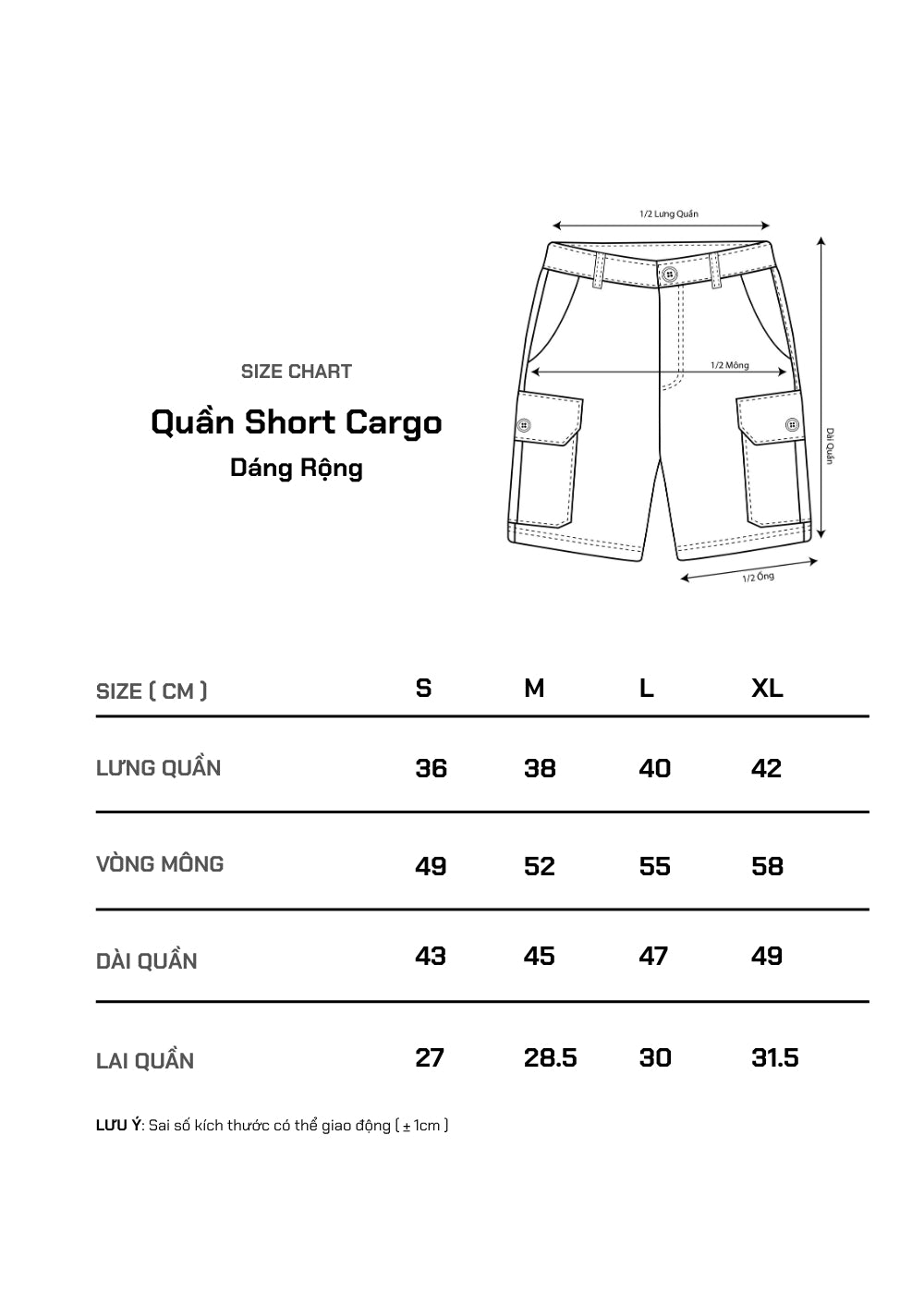 Quần Short Cargo 7 Inch Kaki Bền No Style M95 Xanh Rêu