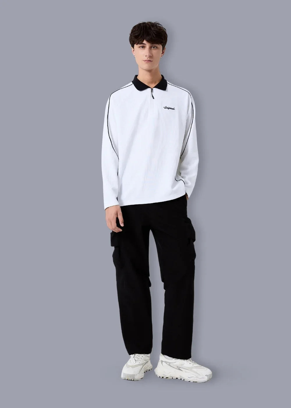 Quần Dù Cargo Nhẹ Co Giãn No Style M99 Đen - YaMe.vn