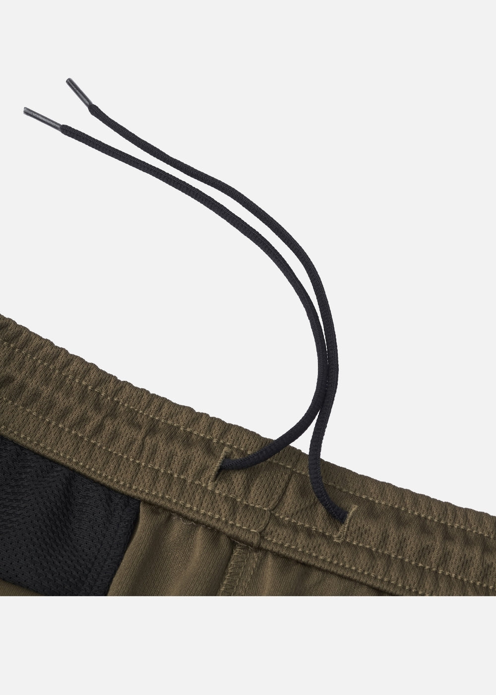 Quần Jogger Thun Vải Bird Eye Mesh Non Branded 07 Nâu Rêu