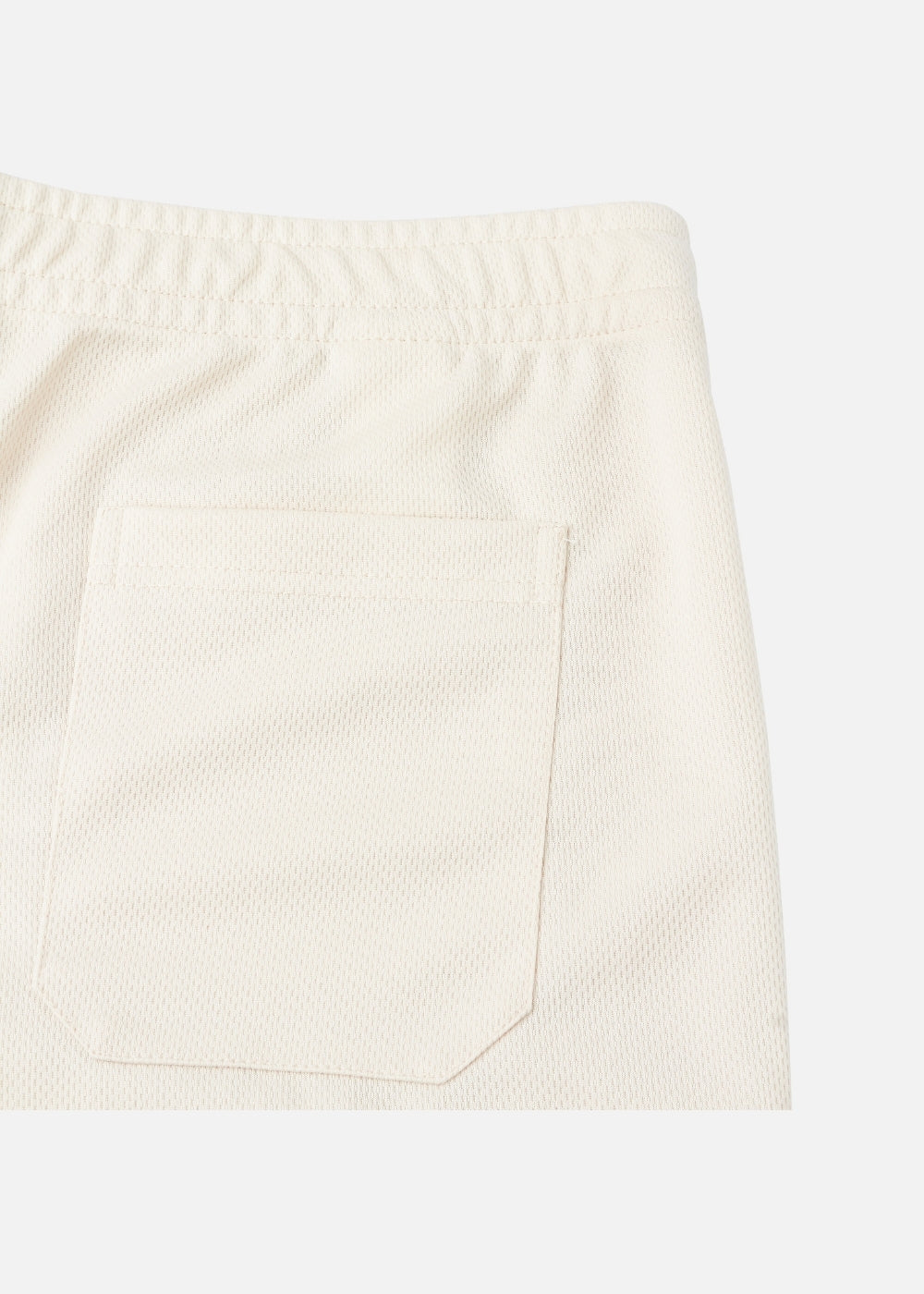 Quần Jogger Thun Vải Bird Eye Mesh Non Branded 07 Be