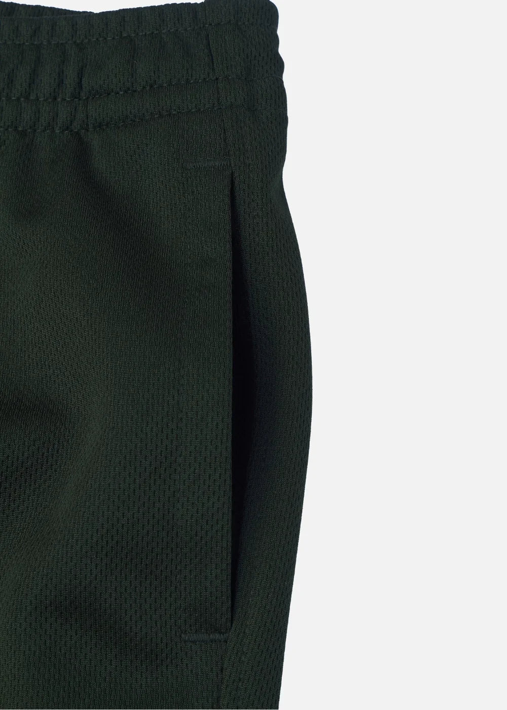 Quần Jogger Thun Vải Bird Eye Mesh Non Branded 07 Xanh Rêu
