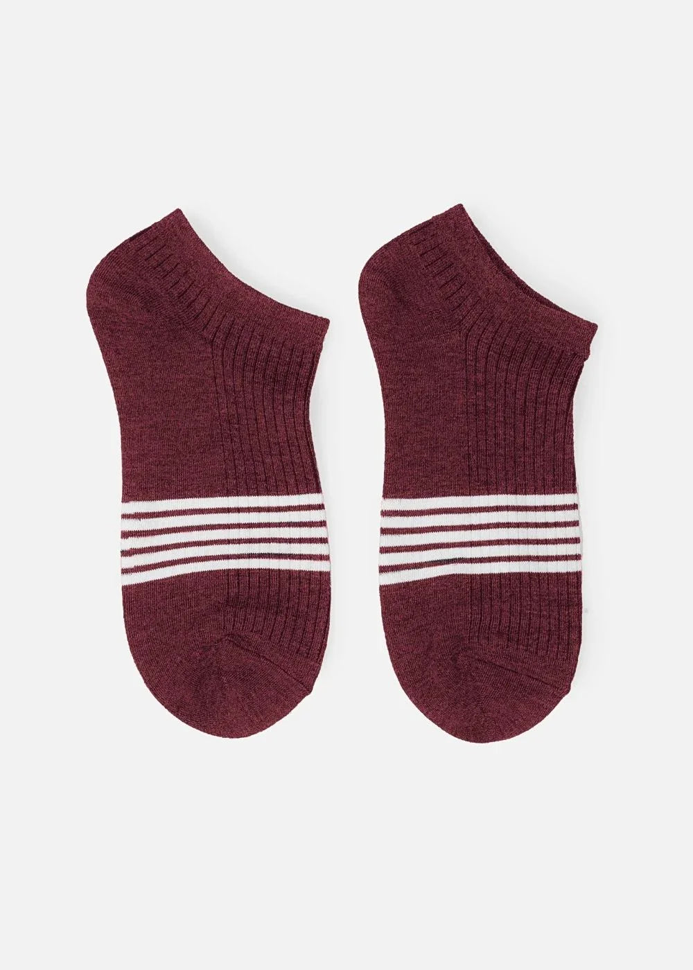 Vớ Thời Trang Cổ Ngắn Siêu Bền Nhiều Màu NB 09 Đỏ Đậm - YaMe.vn