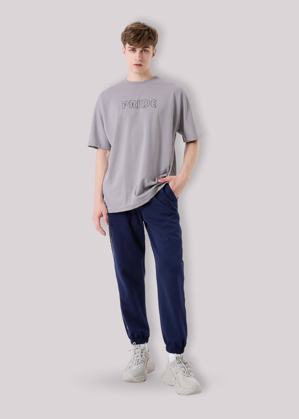 Quần Jogger Cotton Co Giãn No Style M121 Xanh Đen