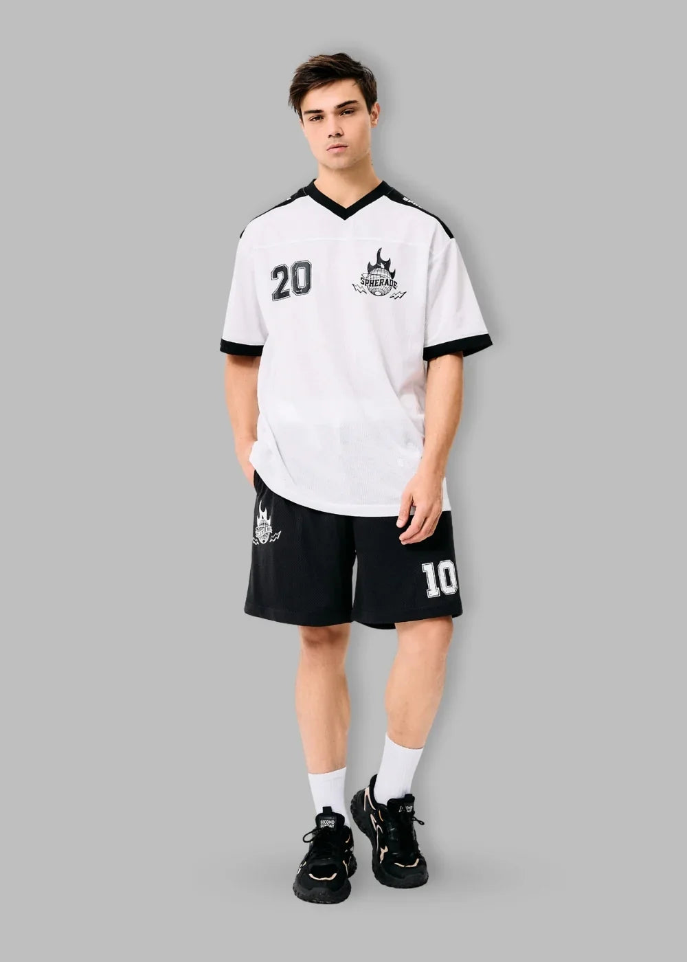 Áo Thun Jersey Thoáng Mát No Style M138 Trắng - YaMe.vn