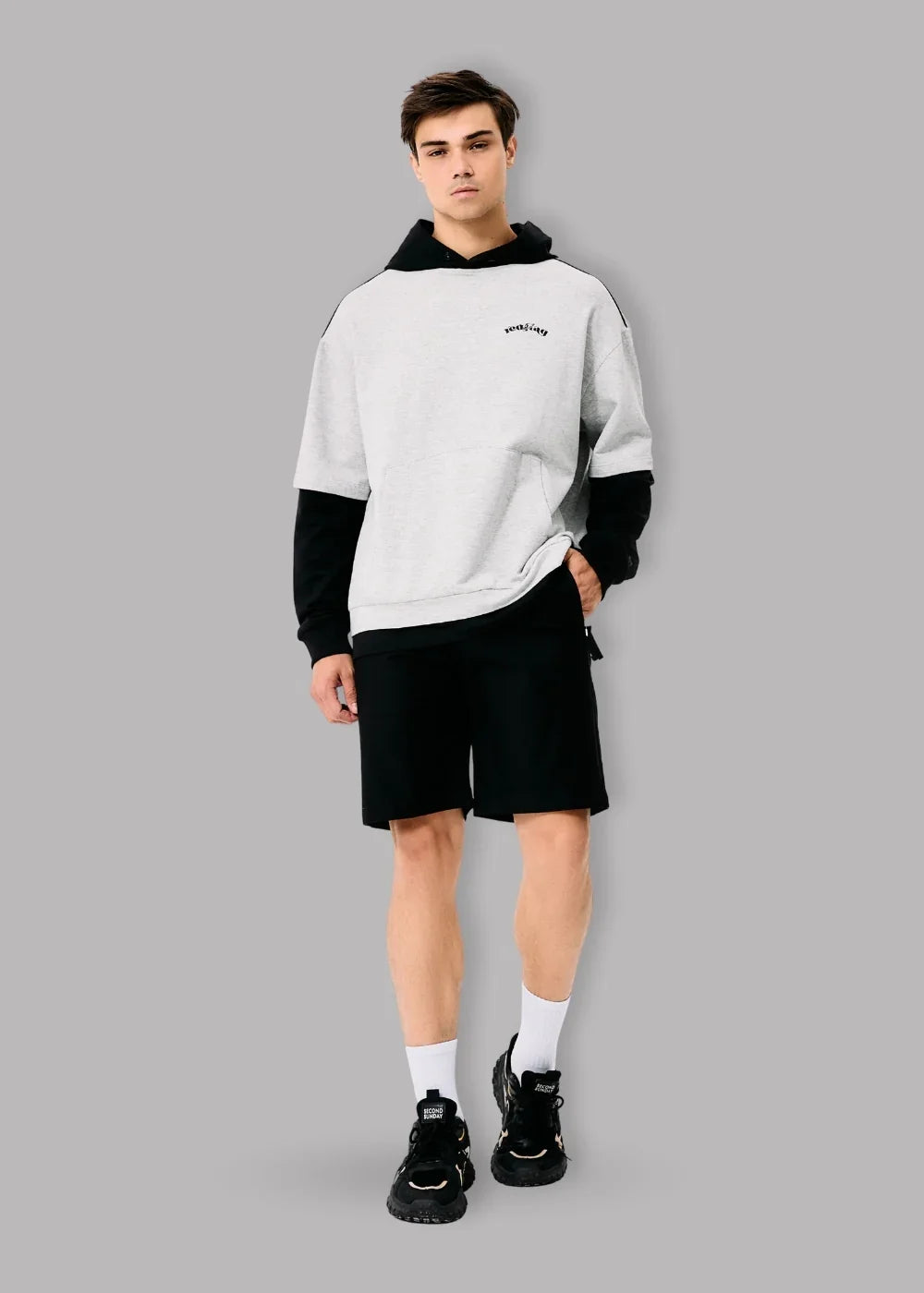 Quần Short Kaki 7 Inch Co Giãn No Style M92 Đen - YaMe.vn