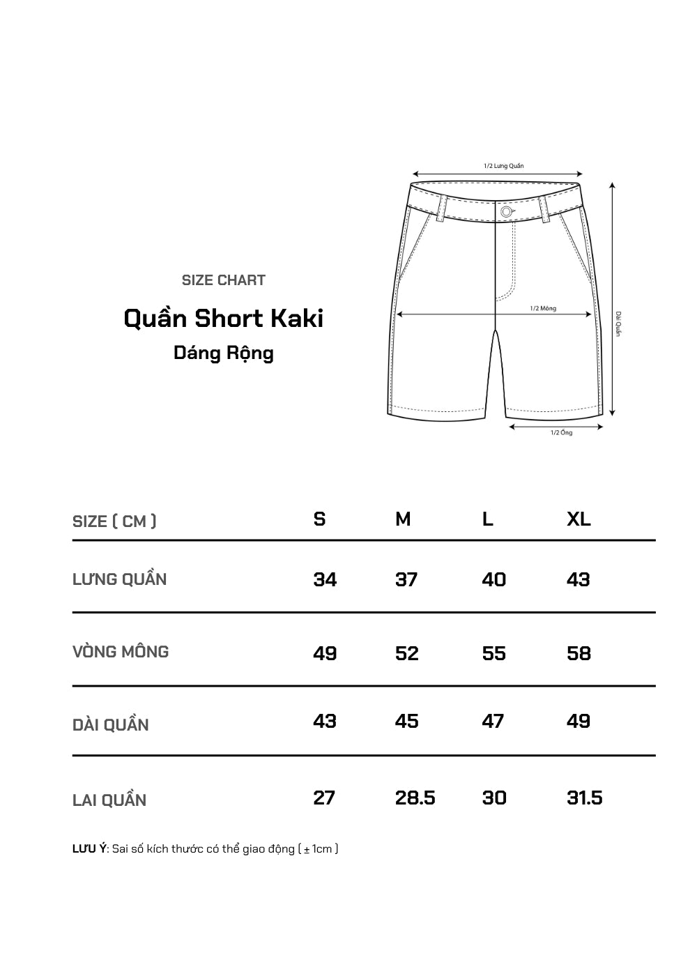 Quần Short Kaki 7 Inch No Style M119 Xanh Rêu