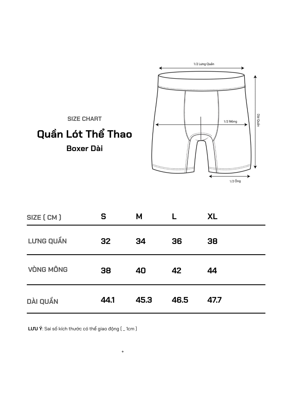 Quần Lót Boxer Brief Thể Thao Nam Thoáng Khí Beginner 13 Xám Đen