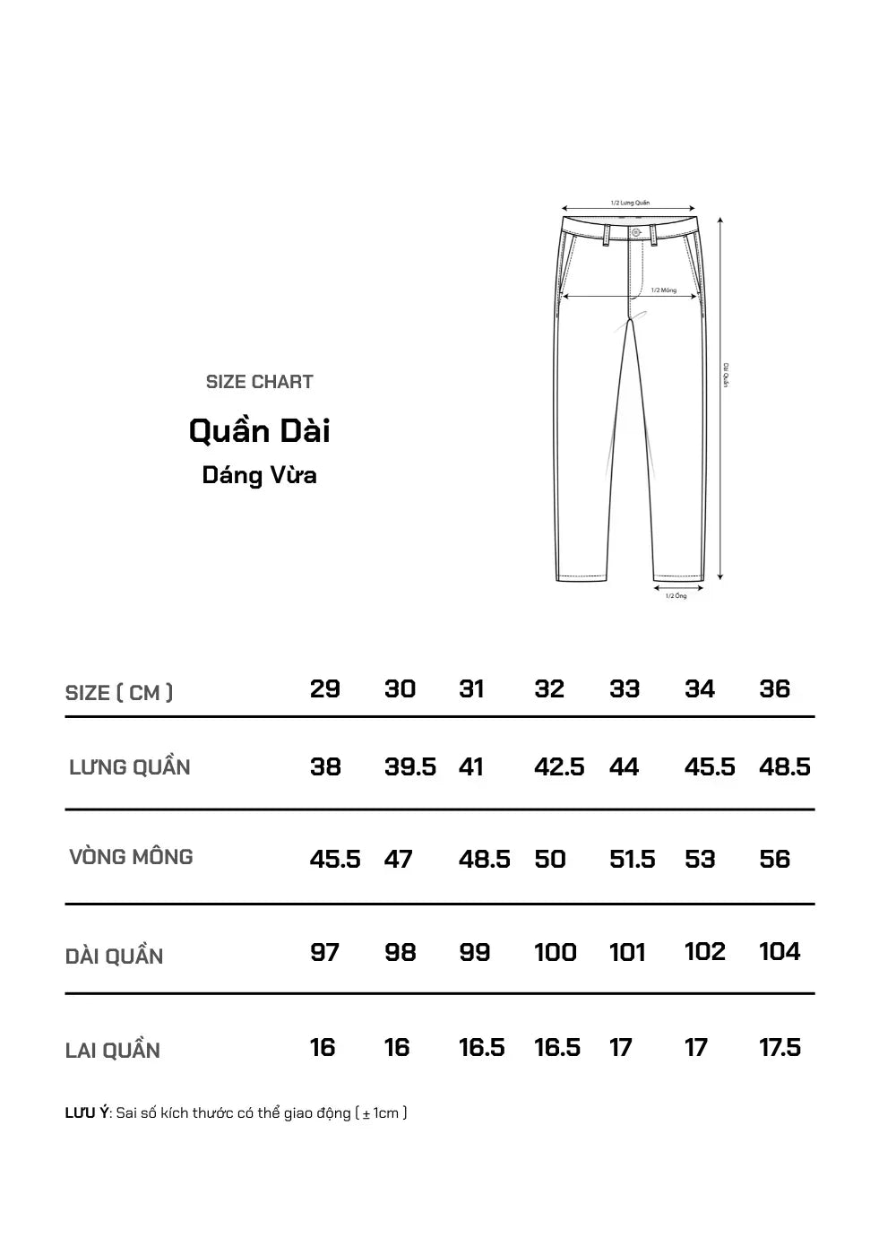 Quần Kaki Chinos Co Giãn Non Branded 32 Đen