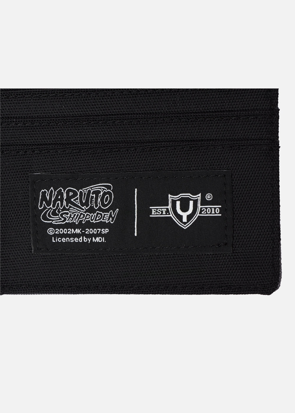 Ví Ngang Canvas Bền Nhẹ Naruto 32 Đen Xám
