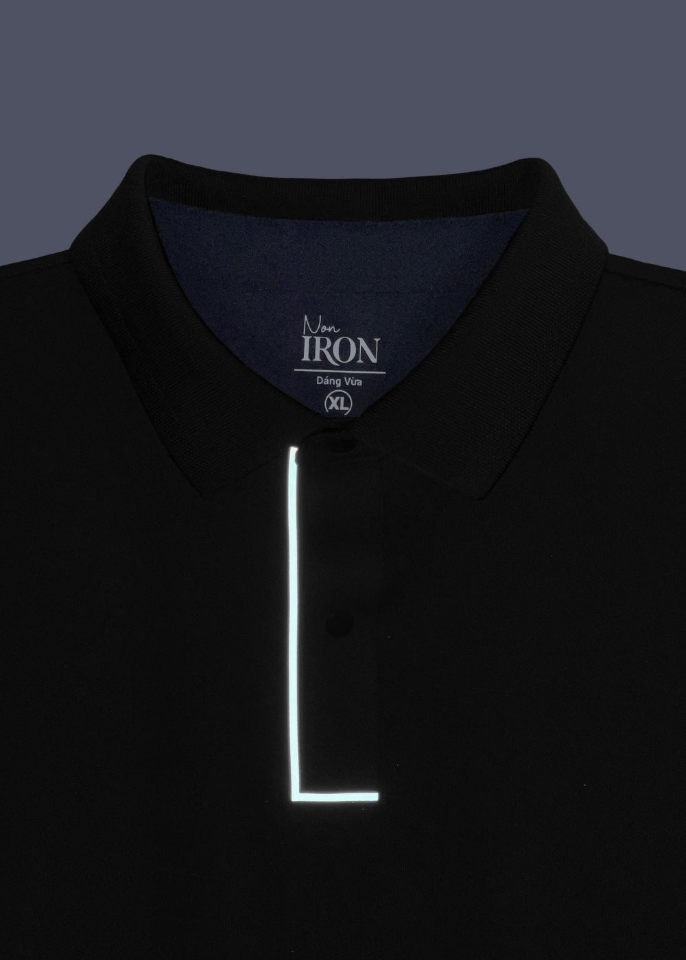 Áo Polo Vải Coffee Thoáng Mát Khử Mùi Non-Iron 06 Đen
