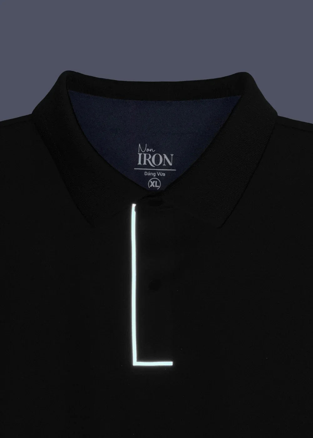 Áo Polo Vải Coffee Thoáng Mát Khử Mùi Non-Iron 06 Đen - YaMe.vn