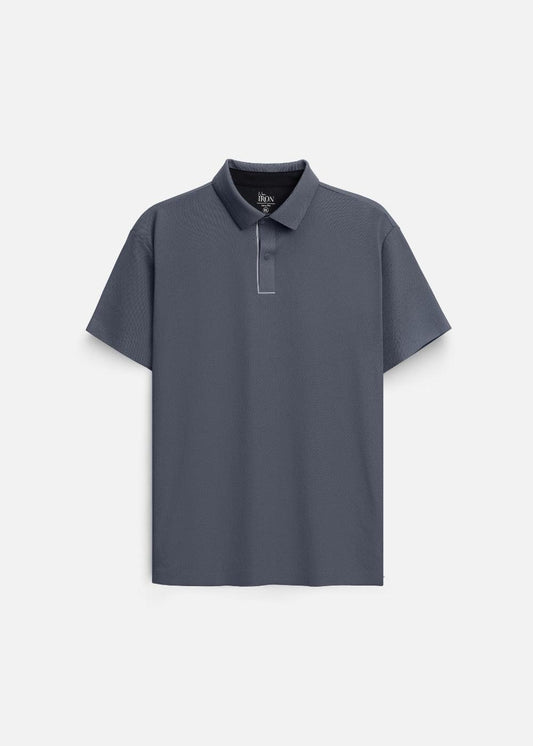 Áo Polo Vải Coffee Thoáng Mát Khử Mùi Non-Iron 06 Xám Đậm - YaMe.vn